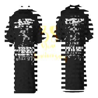 Happy 38Th Wedding Anniversary Matching 38 Years Anniversary T-Shirt - Monsterry