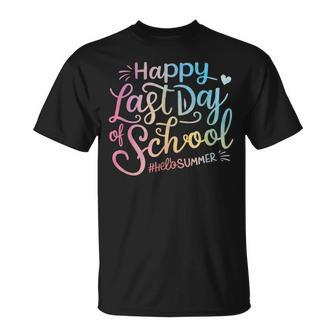 Happy Last Day Of School Summer Memories T-Shirt - Monsterry