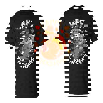 Happy Thanksgiving Turkey Family Dinner Thanksgiving T-shirt - Monsterry