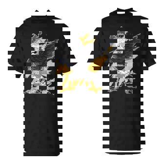 Harpy Eagle Dab Raptor Bird Lover Dabbing Harpy Eagle T-Shirt - Monsterry