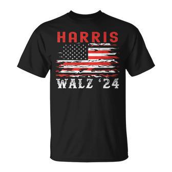 Harris Walz 2024 For President Kamala Harrisp Tim Waltz T-Shirt - Geschenkecke