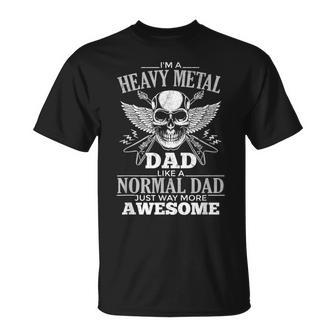 Heavy Metal Cooler Dad For Punk Rock Music Lover T-Shirt - Thegiftio