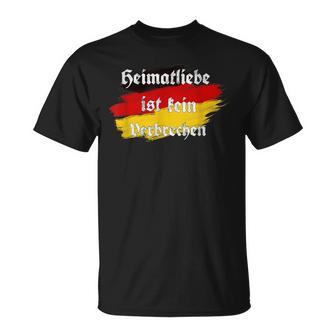 Heimatliebe Ist Keinerbrechen German Classic T-Shirt - Geschenkecke