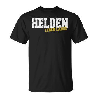 Helden Leben Long T-Shirt - Geschenkecke