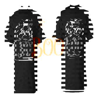 He's Is My Boo Halloween Costume Matching Couple Boo Ghost T-Shirt - Monsterry