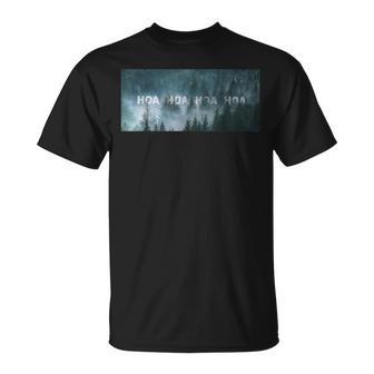 Hoa Hoa Hoa Hoa Hoa Cozy Season Twilight Lover Pine Forest T-Shirt - Thegiftio UK