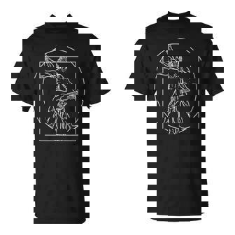 Hombreitruviano Música Guitarra Eléctrica Música Rock Dainci Camiseta unisex - Regaloses