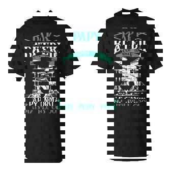 Homme Papy Batterie Amateur De Musique T-Shirt - Cadeauxyz