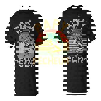 Homme Pêcheur Papy Pêcheur Pêche T-Shirt - Cadeauxyz
