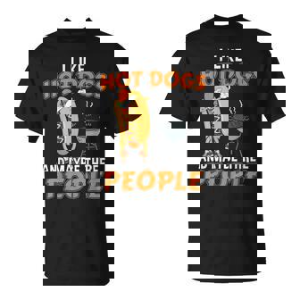 Hot Dog Lover For Hot Dog Eating Contest T-Shirt - Monsterry