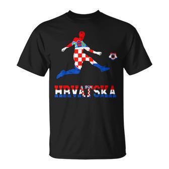 Hrvatska Croatia Croatia Football Team Croatia Croatia Football T-Shirt - Seseable