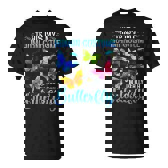 This Is My Human Costume I’M Really A Butterfly T-Shirt - Thegiftio UK