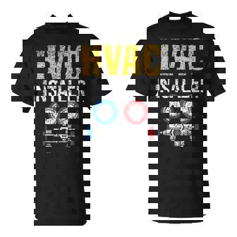 Hvac Installer Profession Tech Technician Hvac T-Shirt - Thegiftio UK