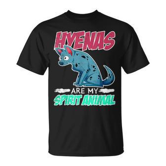 Hyänen Sind Meine Spiritual Animals Hyaena T-Shirt - Geschenkecke