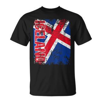 Iceland Flag Women's Children's Iceland T-Shirt - Geschenkecke