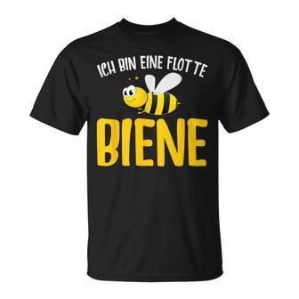 Ich Bin Eine Flotte Biene T-Shirt - Geschenkecke