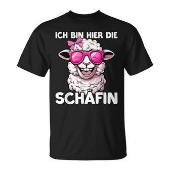 Ich Bin Hier Die Schäffin T-Shirt - Geschenkecke