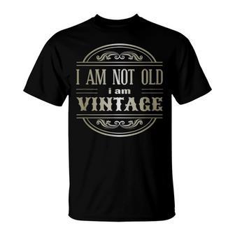 Ich Bin Nicht Alt Ich Binintage T-Shirt - Geschenkecke