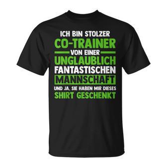 Ich Bin Stolzer Co-Trainer T-Shirt - Seseable