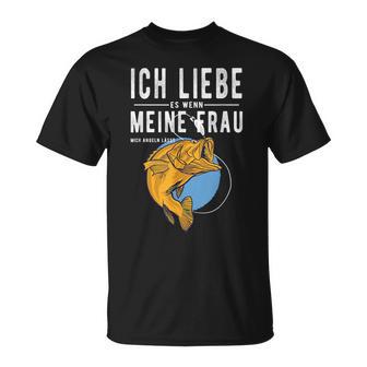 Ich Liebe Es Wenn Meine Frau Mich Fnelngehen Lässt T-Shirt - Geschenkecke