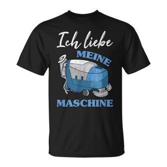 Ich Liebe Meine Putzmaschine Putzmann Ich Liebe Meine Putz T-Shirt - Geschenkecke