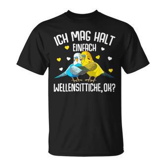 Ich Mag Halt Budgies Welli Budgies Girls' T-Shirt - Geschenkecke