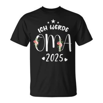 Ich Werde Oma 2025 Ich Werde Die Beste Oma Der Welt 2025 T-Shirt - Geschenkecke