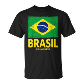 Idée Drapeau Brésilien Pour Homme Et Patrimoine Du Brésil T-Shirt - Cadeauxyz