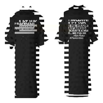 I'm Not Drunk I Have Parkinson's Pakinson's Awareness T-Shirt | Seseable UK