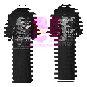I'm The Storm Black Breast Cancer Survivor Pink Ribbon T-Shirt - Thegiftio UK