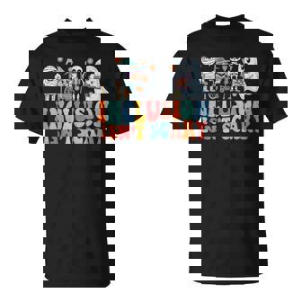 Inclusion Isn't Scary Ghost Mummy Halloween Slp Sped Teacher T-Shirt - Thegiftio UK