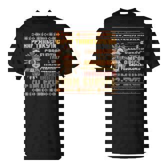 Indigenous Thanksgiving American Fed Undocumented Immigrants T-Shirt - Seseable