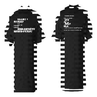 Infirmier-Anesthésiste Drôle T-Shirt - Cadeauxyz