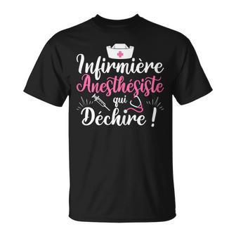 Infirmière Qui Déchire Infirmière Anesthésiste Qui Déchire T-Shirt - Cadeauxyz