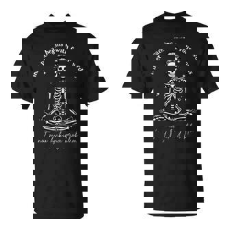 Inner Peace Begins With Four Words Not My Fucking Problem T-Shirt - Thegiftio UK