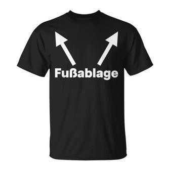 Ironie Füßrege T-Shirt - Geschenkecke