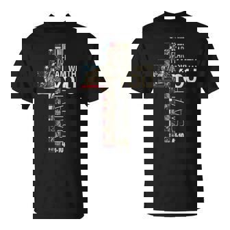 Isaiah 41 10 Do Not Fear Faith Christian Bible Camo Flag T-Shirt - Monsterry