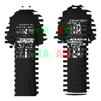 Italian We Are Still Italian On St Patricks Day T-Shirt - Thegiftio