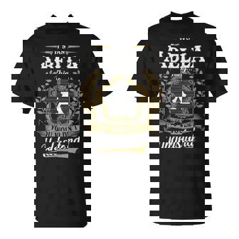 It's An Abella Thing You Wouldn't Understand Personalized Last Name Abella Family Crest Coat Of Arm T-Shirt | Seseable UK