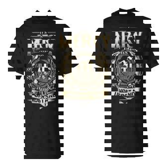 It's A Mercy Thing You Wouldn't Understand Name Vintage T-Shirt - Thegiftio