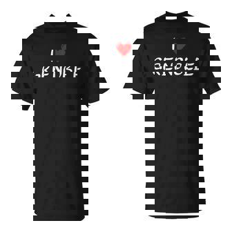 J'aime Grenoble Français Souvenir I Love Grenoble T-Shirt - Cadeauxyz