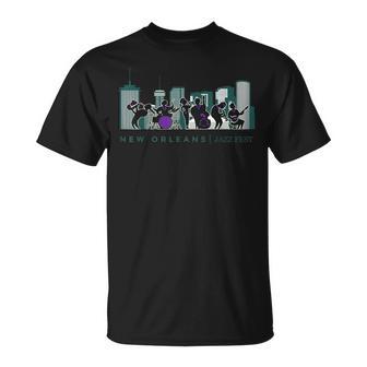 Jazz Música Festival De Jazz Nueva Orleans Camiseta unisex - Regaloses