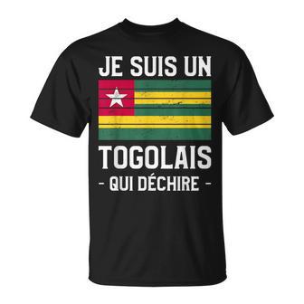 Je Suis Un Togolais Qui Déchire Togo T-Shirt - Cadeauxyz