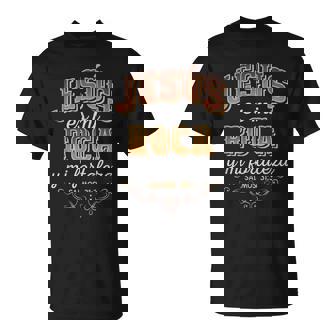 Jesus Es Mi Roca Y Mi Fortaleza Salmos T-Shirt - Monsterry