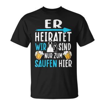 Jga Polterabend Poltern Stag Night T-Shirt - Geschenkecke