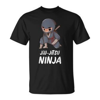 Jiu-Jitsu Ninja Boy Martial Arts Sports T-Shirt - Monsterry DE