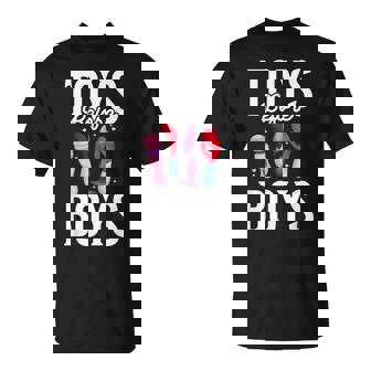 Juguetes Antes De Niños Humor Adulto Divertido Esergonzoso Camiseta unisex - Regaloses