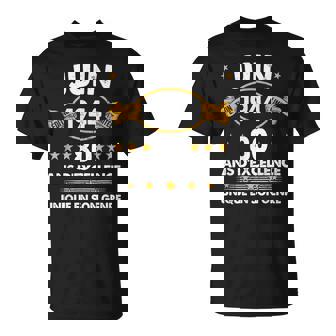 Juin 1944 80 Ans Cadeau Anniversaire Homme Juin 1944 T-Shirt - Cadeauxyz