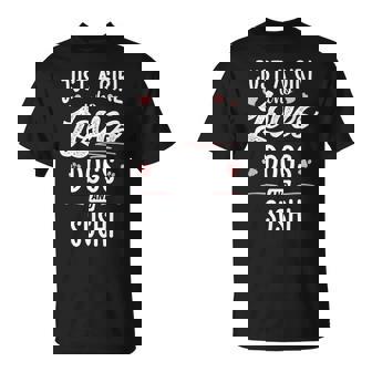 Just A Girl Who Loves Dogs And Sushi Dog Lover T-Shirt - Monsterry