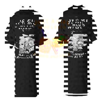 Just A Girl Who Loves Ramen And Boba Tea Bubble Tea Japanese T-Shirt - Monsterry